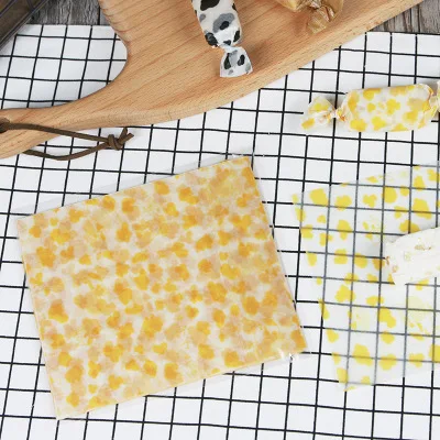 100 шт./компл. фантика выпечки Упаковка Nougat упаковочная Бумага для Рождества Одежда для свадьбы, дня рождения Вощеная Бумага сумки формы для выпечки - Цвет: I