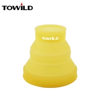 towild bicycle bike cycling light torch flashlight lantern collapsible diffusercup food grade silicone for outdoor camping lamp