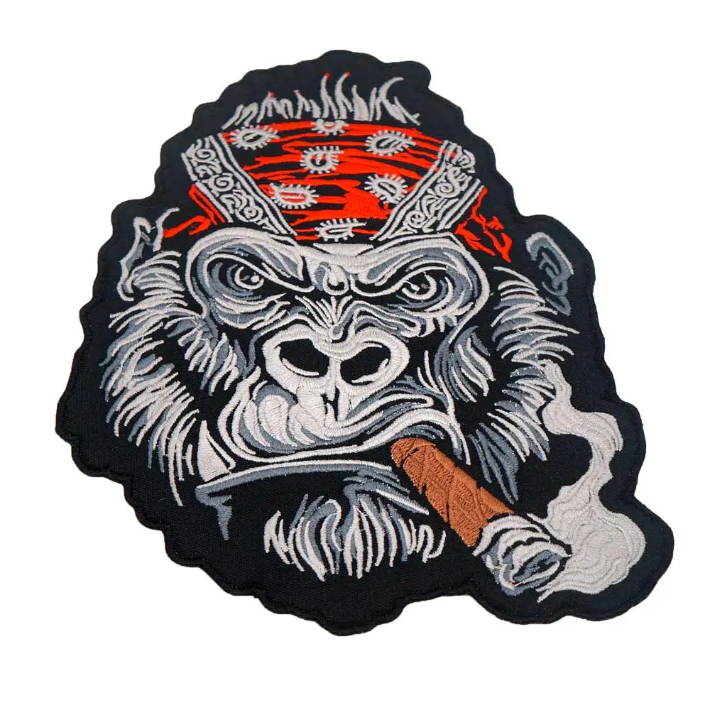 SILVERBACKS кочевники 1% полный набор вышитые Панк байкерские нашивки одежда наклейки Одежда Аксессуары значок