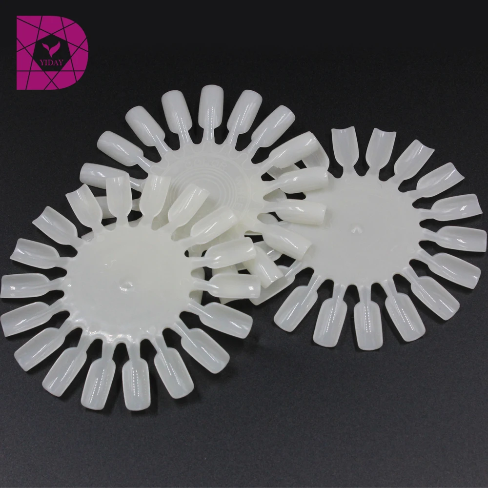 1 колесо 18 ложных наконечников акриловый дисплей доска для практики DIY инструмент