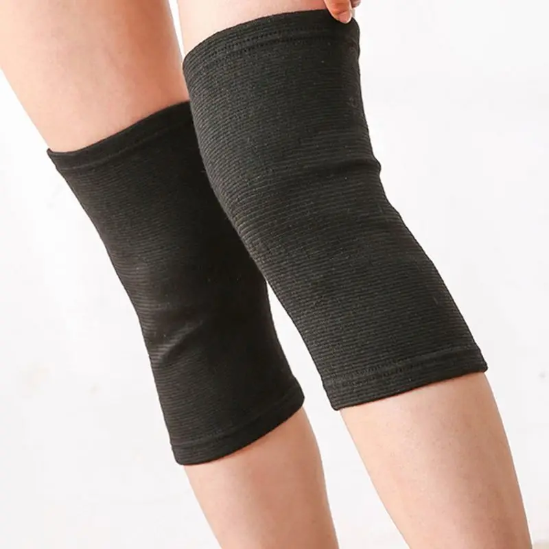 Unisex Knee Support Sleeves Bamboo Charcoal Fabric Sports Compression Warm Brace Anti-Slip Wrap Pads Joint Pain Injury Recovery |