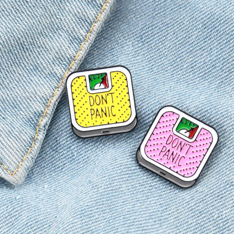 Заколки для похудения не Пакуется брошь с отворотом джинсы рубашка сумка