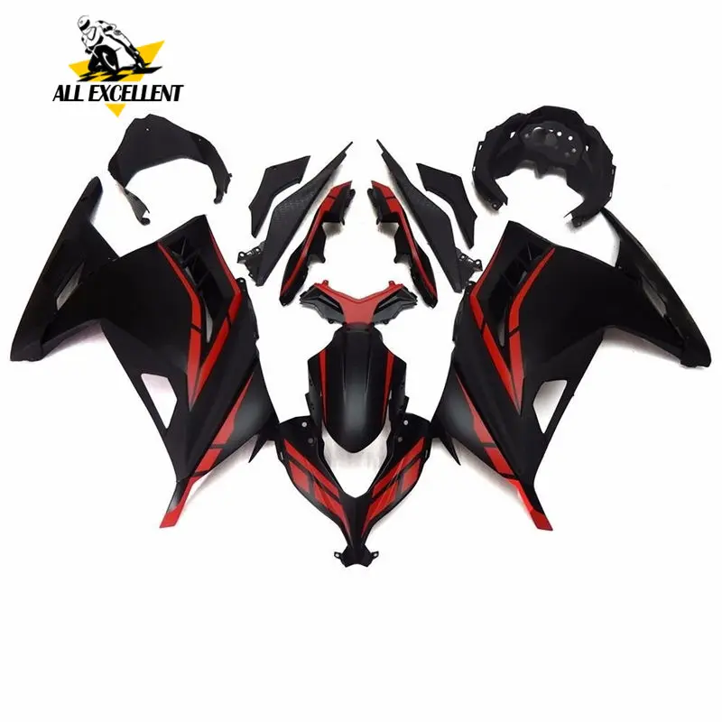 Комплект обтекателей для мотоцикла 2013- Kawasaki Ninja 300 EX300R EX-3 полная крышка ABS Литье под давлением обтекатель корпус Рабочая рамка