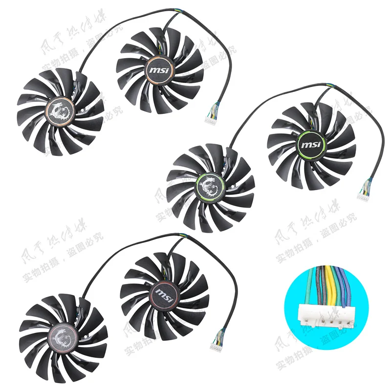 

New Original for MSI GTX970 980 980Ti Graphics card cooling fan PLD10010S12HH DC12V 0.40A