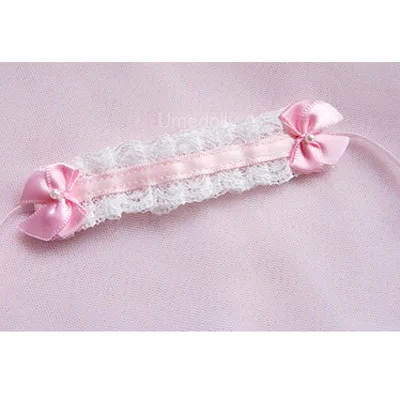 light pink headwear Новое поступление 1 комплект милое платье горничной для OB11 одежды, 1/12 BJD, Obitsu 11 Аксессуары для куклы - Цвет: light pink headwear