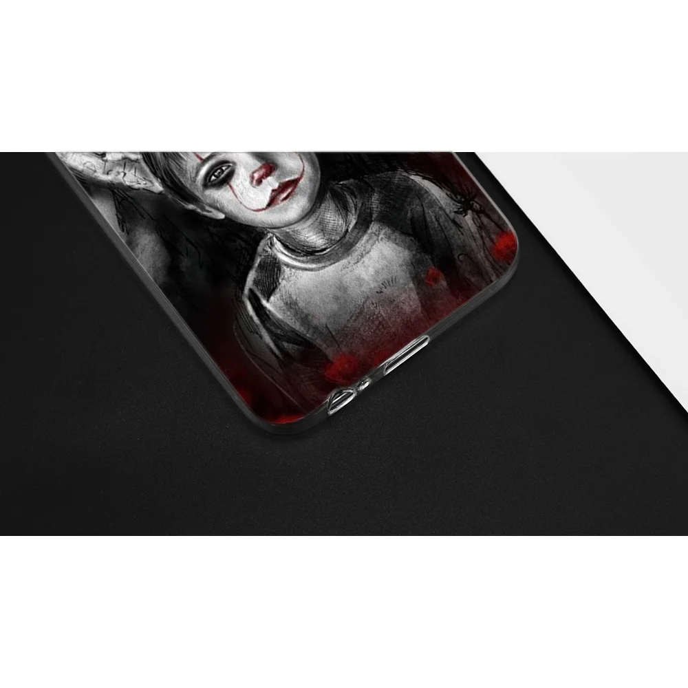 Джокера клоун ужас принт чехол для samsung Galaxy Note 8 9 J4 J6 J8 A6 A8 A7 A9 Star Lite S8 S9 плюс Винтаж крышка чехол