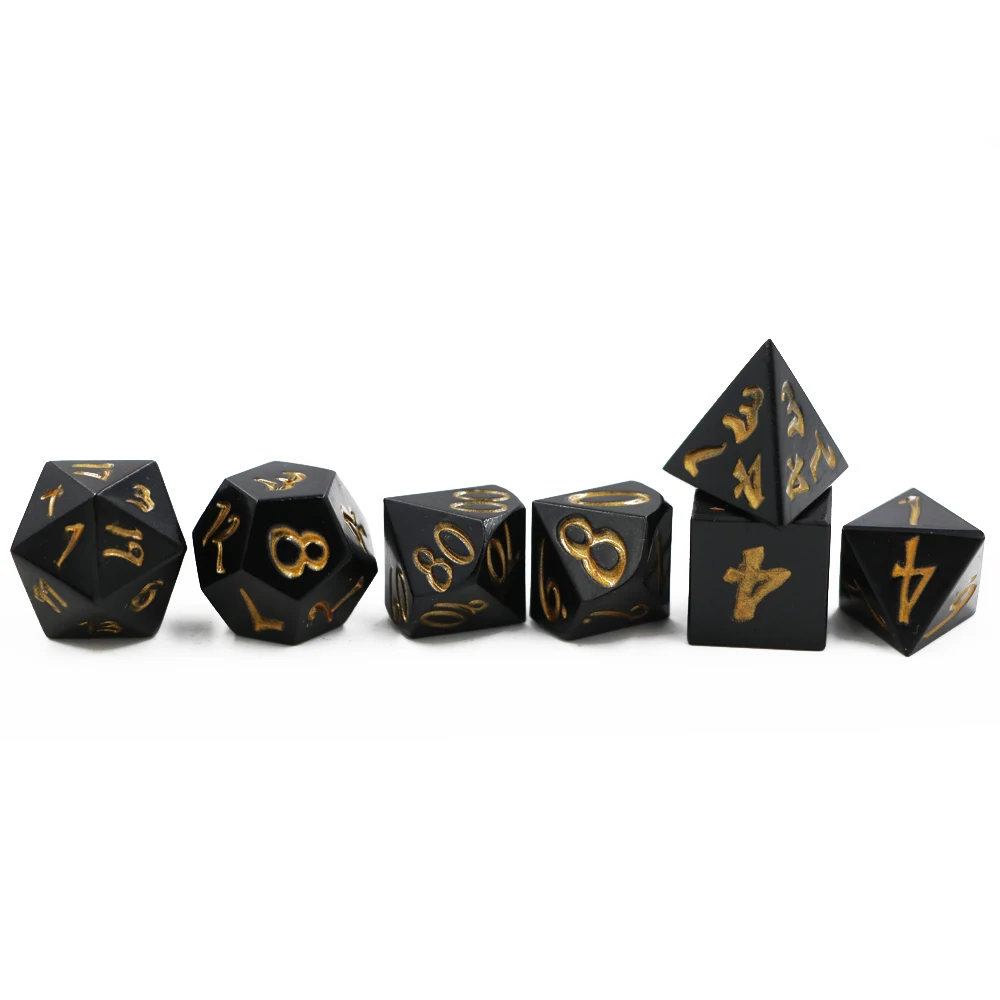 IMDG 7 шт./компл. креативные игровые кости для ролевых игр многогранные