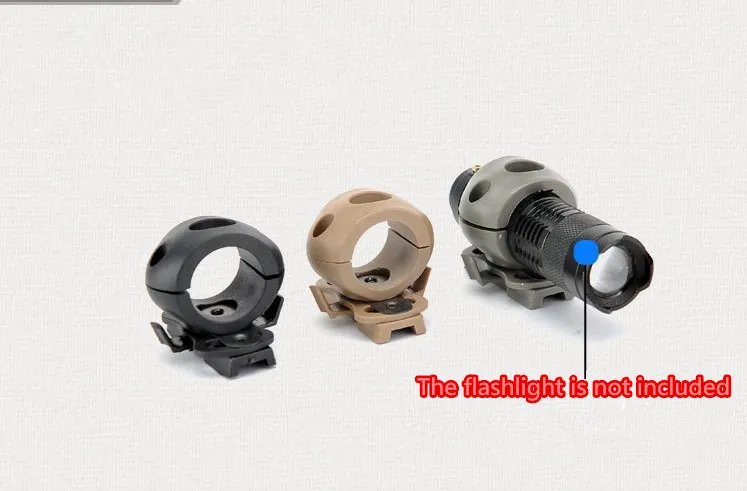 Оригинальный MICH OPS Быстрый шлем Специальный осветительный фонарик кронштейн