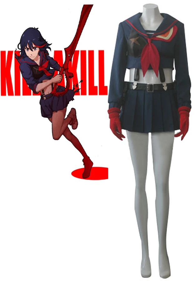 Костюм для косплея Ryuko Matoi костюм Kill La honeyouji School Goku индивидуальный пошив любого