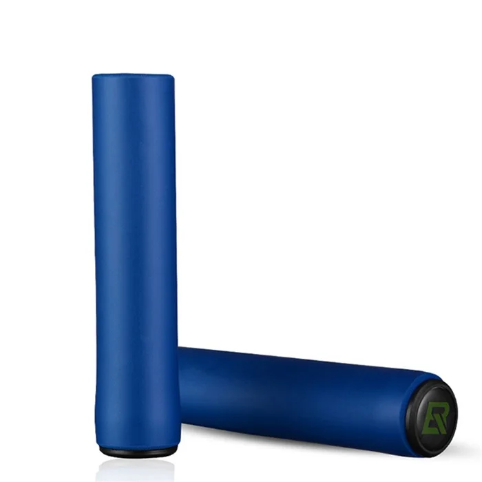 Silicone Blue Ultraight велосипедный руль MTB Упоры для рук на руль велосипеда силиконовая рукоятка ручки анти-скольжение амортизирующие мягкие велосипедные аксессуары - Цвет: Silicone Blue