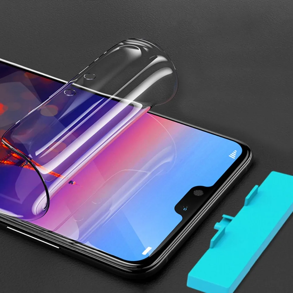 9D полное покрытие гидрогель Экран протектор для huawei Honor 10 V10 V20 нано мягкая