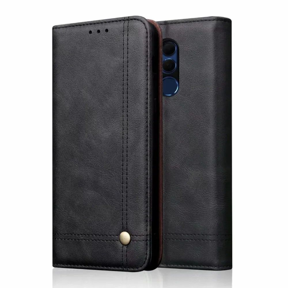 Ретро Классический Стенд кошелек кожаный чехол флип для huawei P30 P20 Lite Pro Honor 8A 10I Y9 8X случае honor 7A Pro с магнитной