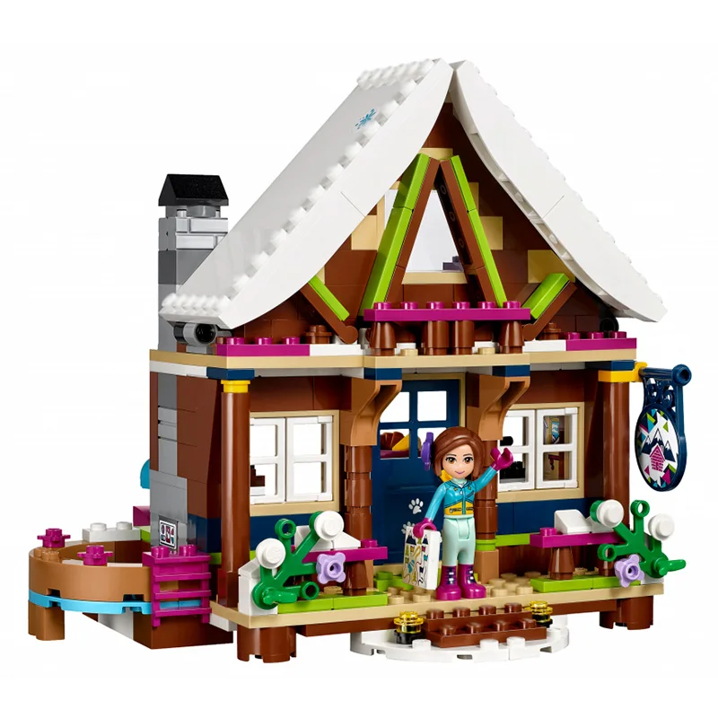 Строительные блоки 01040 514 шт. Совместимость с legoings друзья 41323 кирпичи принцессы