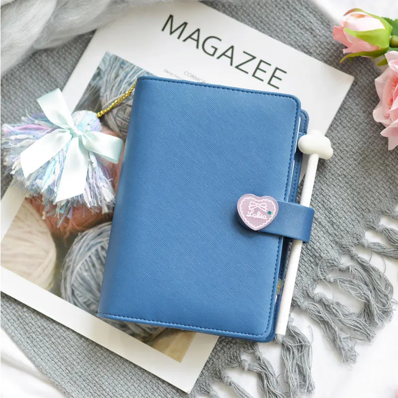

Lovedoki 2019 New Dokibook Notebook Candy Color Cover A5 A6 Loose-Leaf Time Planner Organizer Series Personal Diary Daily Memos