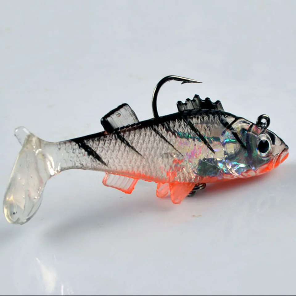 

1PCS Hot Fishing Lure 8.5cm 15g Artificial Soft bait Carp Crankbait with Treble Tackle Hooks Fishing accessories L054