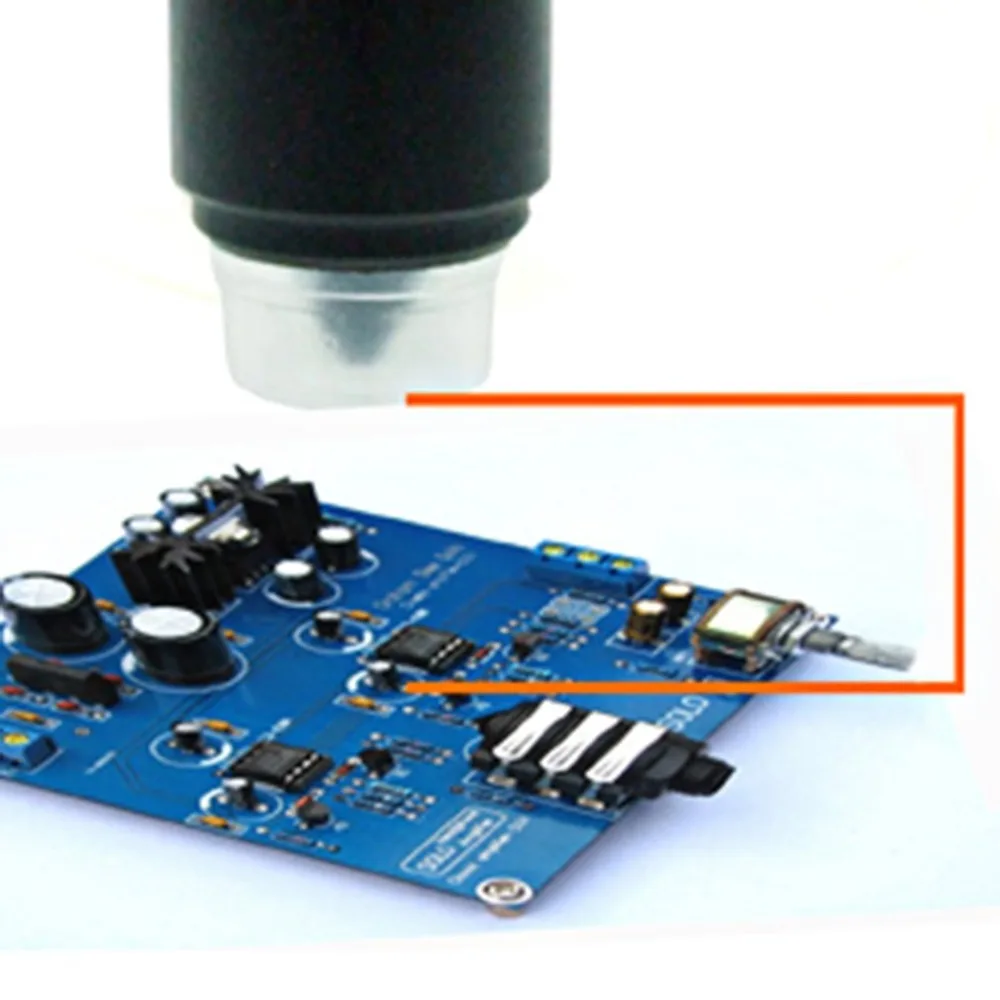 600X 8LED USB цифровой микроскоп ручной электронный с измерительной линейкой и