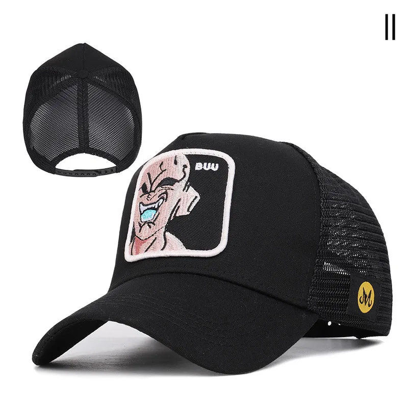 11 Dragon Ball Goku бейсбольная кепка s для мужчин и женщин Snapback Хип-Хоп Кепка летняя Bone gorra hombre Регулируемая Кепка для водителя грузовика сетчатая Кепка для папы CZX7 - Цвет: 11