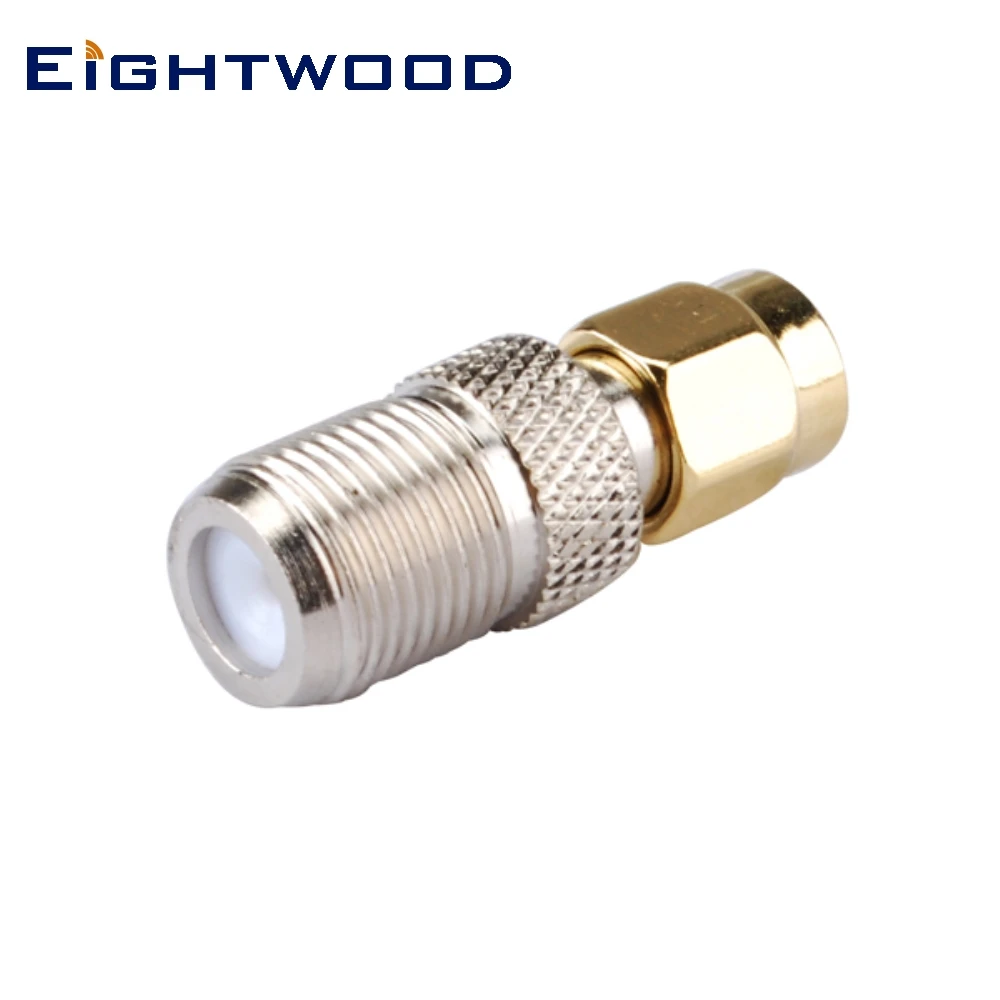 

Eightwood 5PCS SMA to F RF Coaxial Adapter RP SMA Plug Female to F Jack Female Connector Straight Model Between Series
