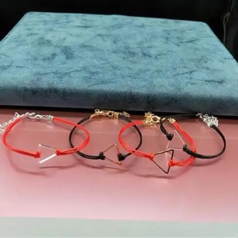 Черный и красный веревочный браслет SL 0367 L 367 новые корейские модные трендовые