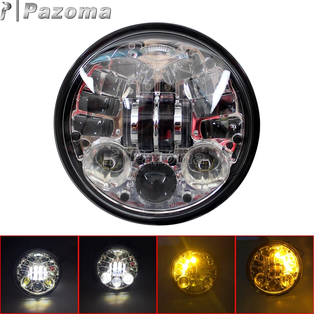 Фара светодиодсветодиодный для мотоцикла 70/40 Вт 5 75 дюйма|lamp for|lamp lamplamp for head |