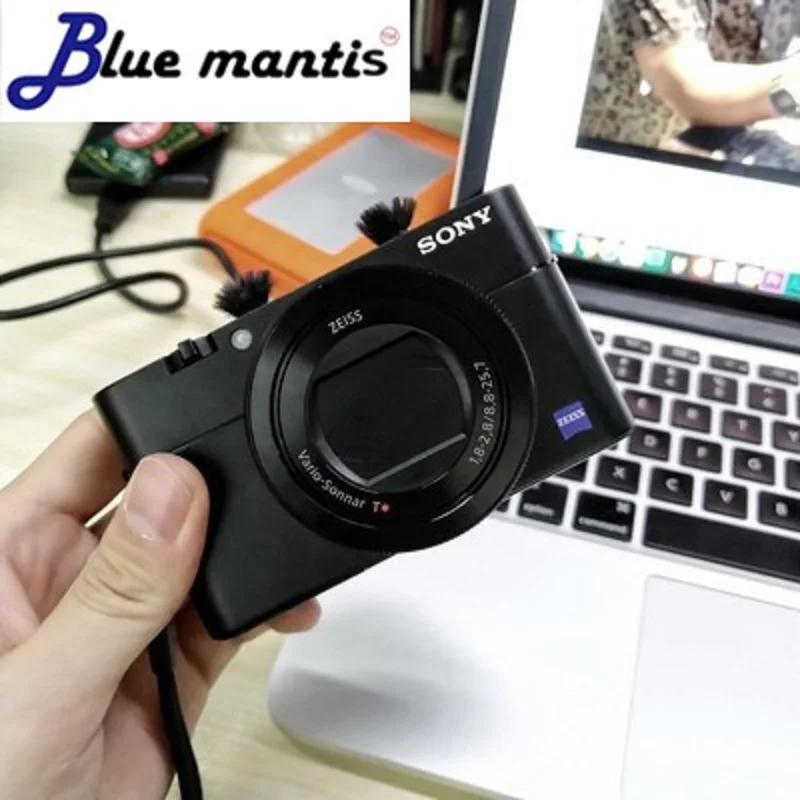 

Blue Mantis 10PCS Micromuff Original Wind Muffler For Sony DSCRx100 RX100IV RX100M5Dead Cat Windproof Microphone Cover For Sony