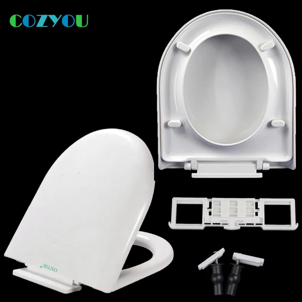 COZYOU сиденье для унитаза u образной формы медленное закрытие PP быстро снимается