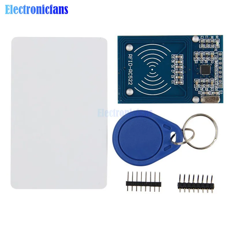 10 комплектов MFRC 522 комплекты RC522 RFID РЧ IC модуль S50 SPI писатель считыватель датчика