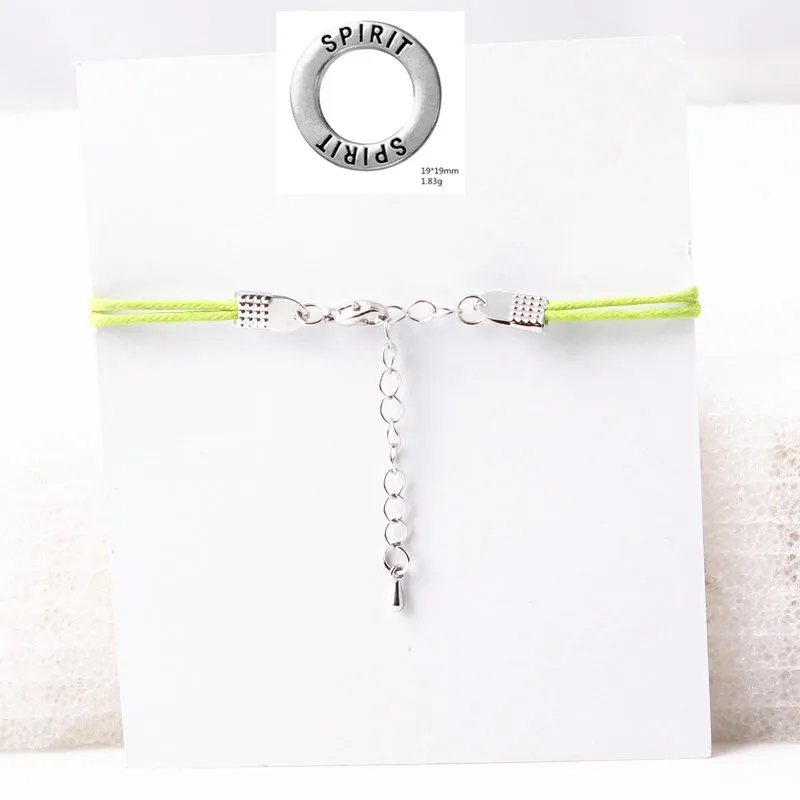 Spirit Charm браслет спортивный Wish карта для Sporter Регулируемый ювелирный подарок