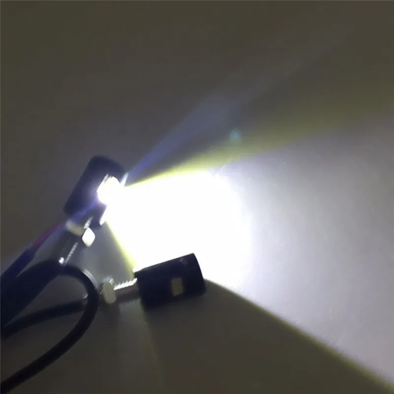 2 шт. Белый Мотоцикл низкое потребление Высокая мощность модная отвертка SMD LED