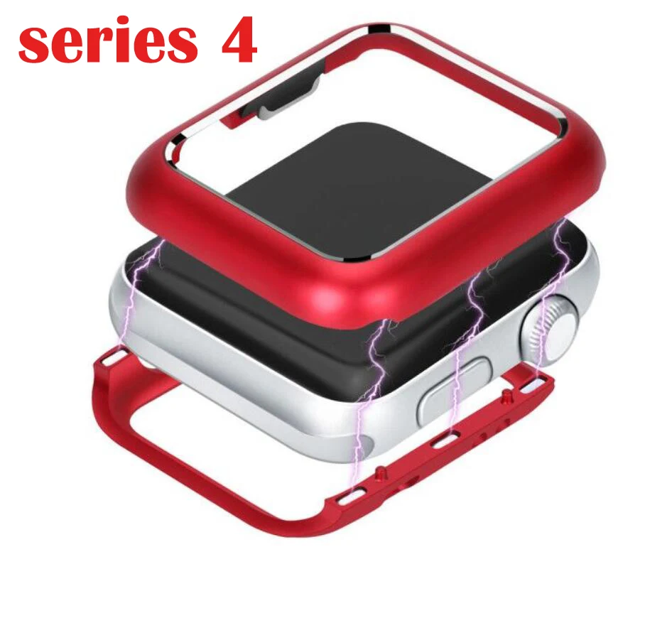 Новый чехол из алюминиевого сплава для Apple Watch band Series 3/2/1 38 42 мм iwatch cover series4 40 44
