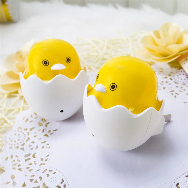 Популярные Ночная милый мини желтая утка ночник детский Спальня свет Управление