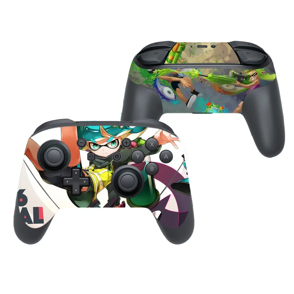 Splatoon 2 виниловая наклейка на кожу наклейка для nintendo Switch Pro контроллер геймпад джойпад для переключателя с переключателем для кожи s