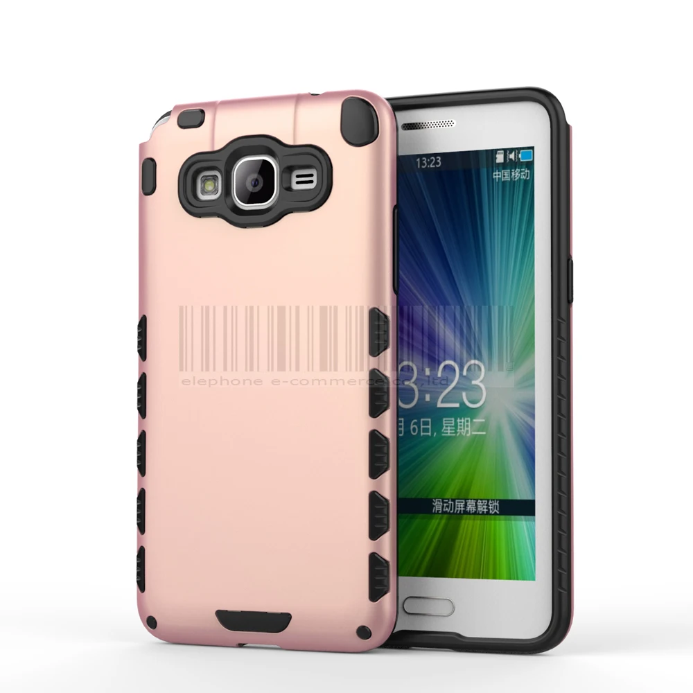 Защитный армированный резиновый + поликарбонатный чехол для Samsung Galaxy Grand Prime G530