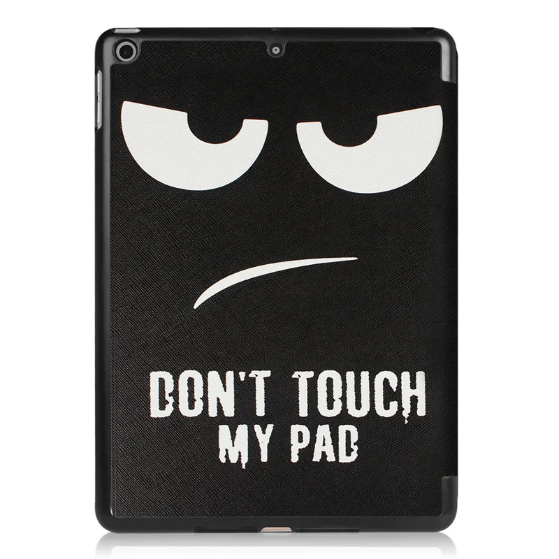 Планшет Чехлы для iPad 9 7 дюймов 2017 2018 Slim Стенд Флип печати кожаный чехол нового