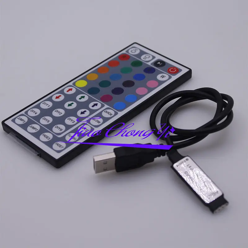 USB RGB контроллер 5 в 24 44 клавиши ИК пульт дистанционного управления светодиодный