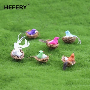 Миниатюрные аксессуары для кукольного домика 112, миниатюрное Птичье гнездо, имитация мебели, яйцо, игрушки для украшения кукольного дома