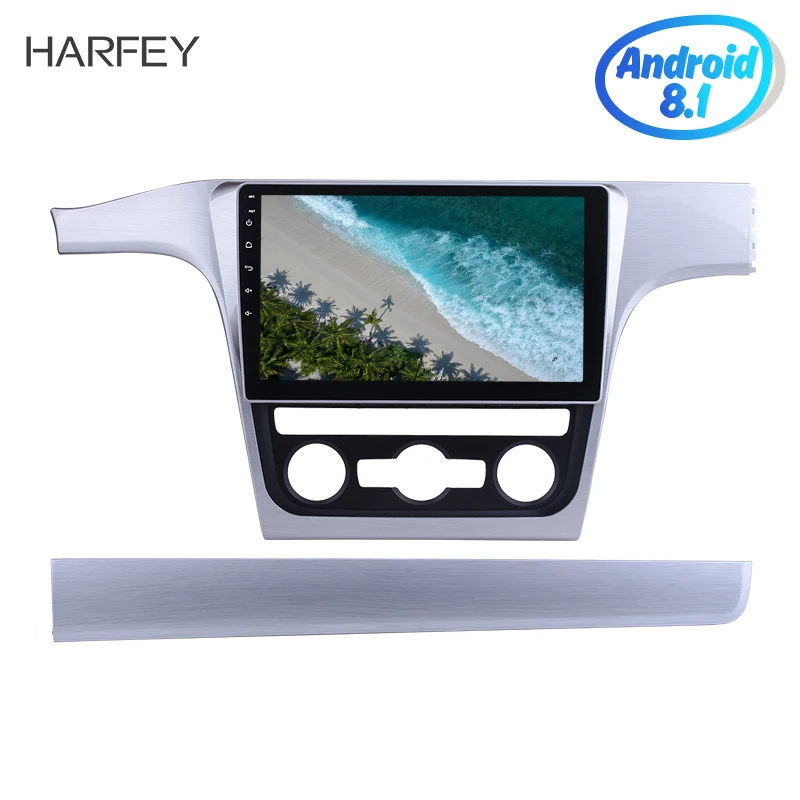 Harfey 10 1 &quotАвтомобильный мультимедийный плеер для 2012 VW Volkswagen Passat Android 8 радио с 3G Wifi