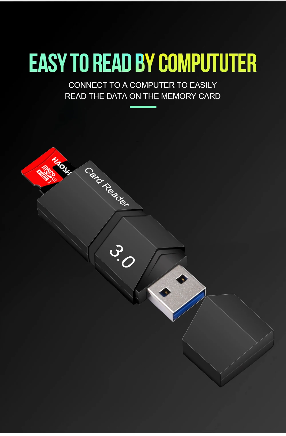 Кард-ридер USB 3,0