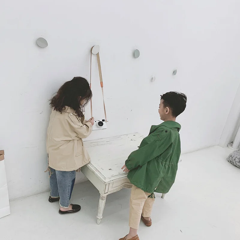 Ветровка детская длинная тонкая куртка с длинным рукавом для мальчиков и девочек