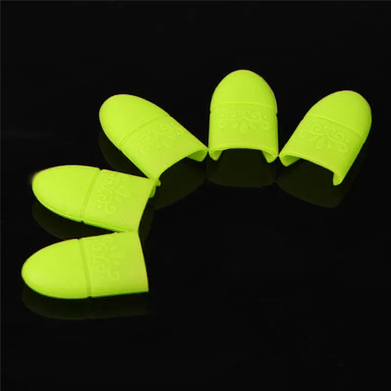 Желтый 10 шт. силикагель для ногтей впитывающий УФ гель удаления лака обертывание