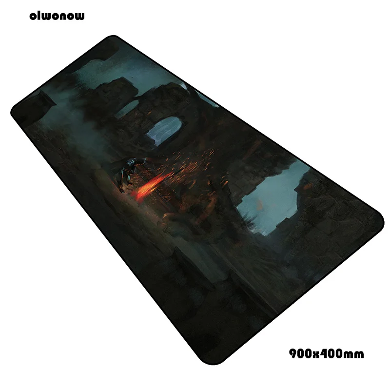 Dark souls коврик для мыши геймер 3d 90x40 см notbook коврик для мыши игровой коврик для мыши большой модный коврик для мыши ПК настольный коврик для мыши