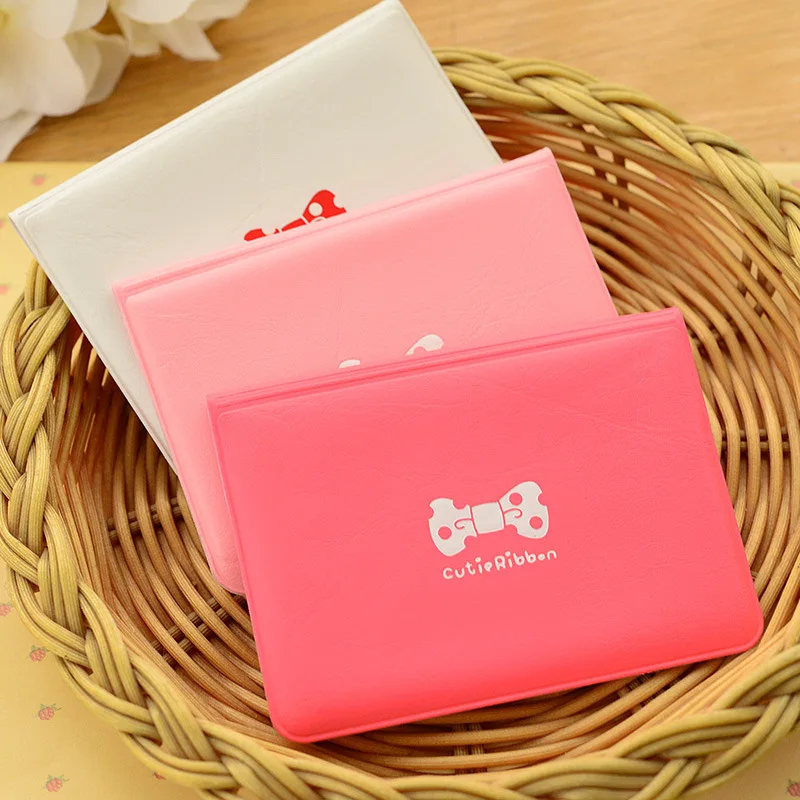 Милая лента женская модная Обложка для удостоверения личности транспортировки