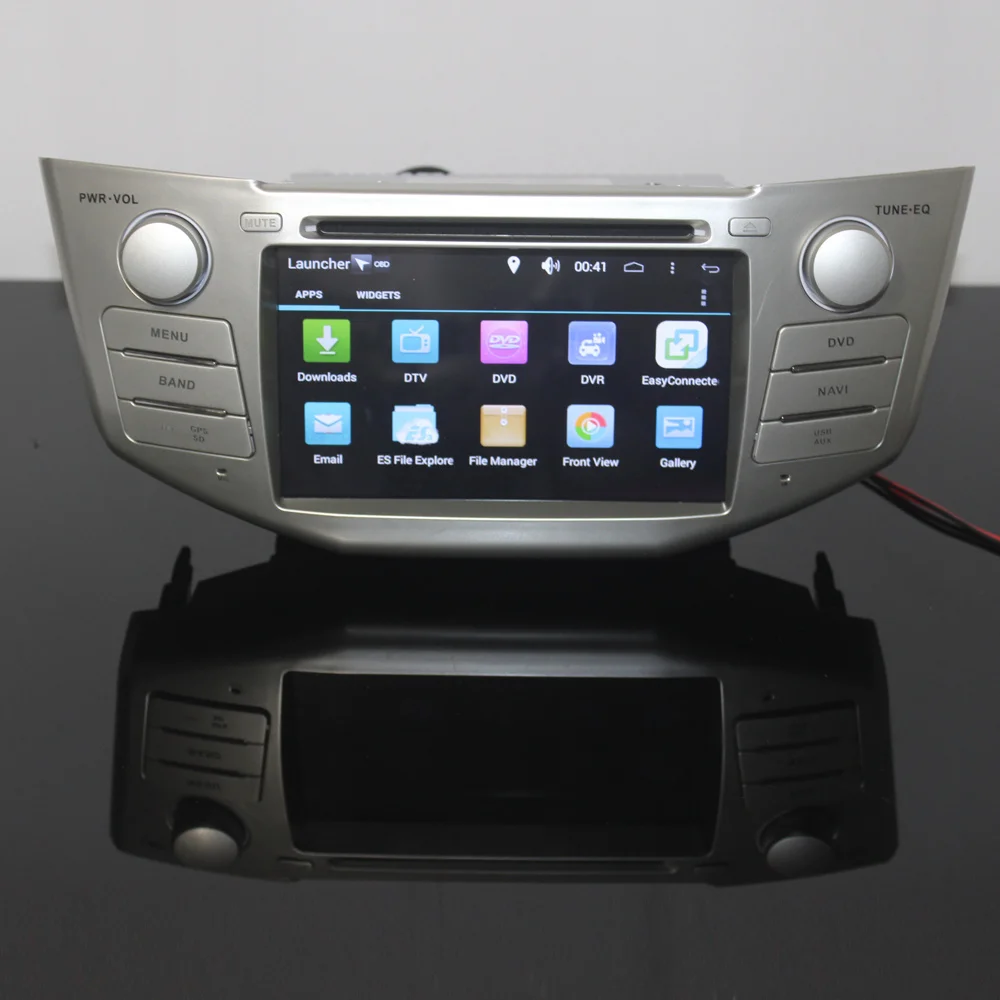 2 DIN dvd плеер автомобиля URE 6.0 Android GPS Радио для Lexus RX300 RX330 7 дюймовый P 1024*600 Dual Core 3G WI FI 1
