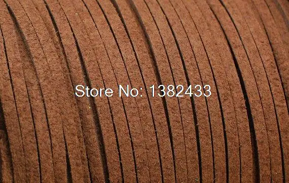 Шнур из искусственной кожи 10 ярдов коричневое седло искусственная кожа шнур