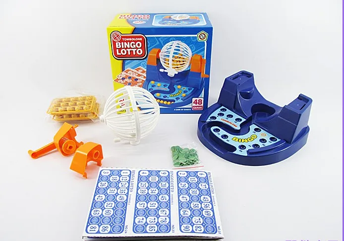 Бинго машины 22*20*13 см коробку доска игра в лотерею машину & ball bingo игры бинго|bingo