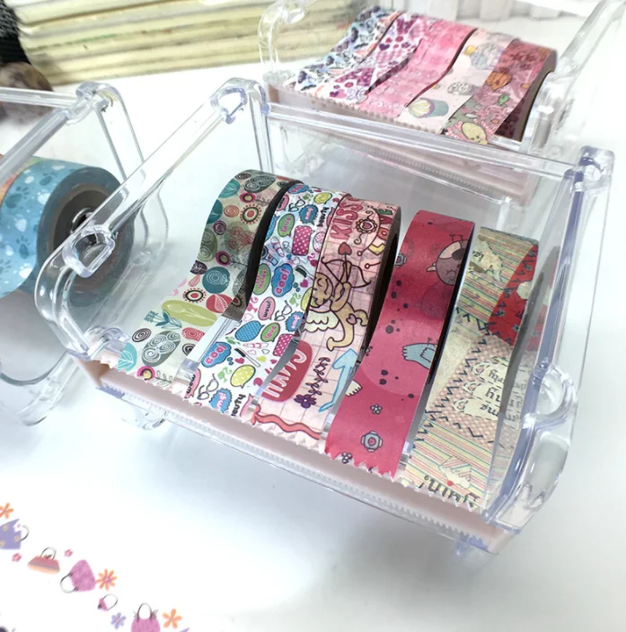 1 шт./компл. милые Креативные DIY японский мультфильм васи лента милое розовое сердце/Торт/кошачья лапа лента для клейкой маскировки ленты