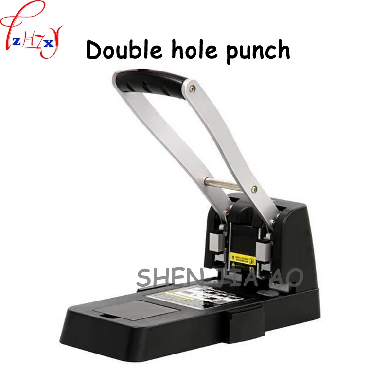 Heavy Duty Manual Punching Machine 150 Thick Layer Easy To Penetrate Hole Puncher Double Hole Drilling Machine Puncher Tool 1pc
