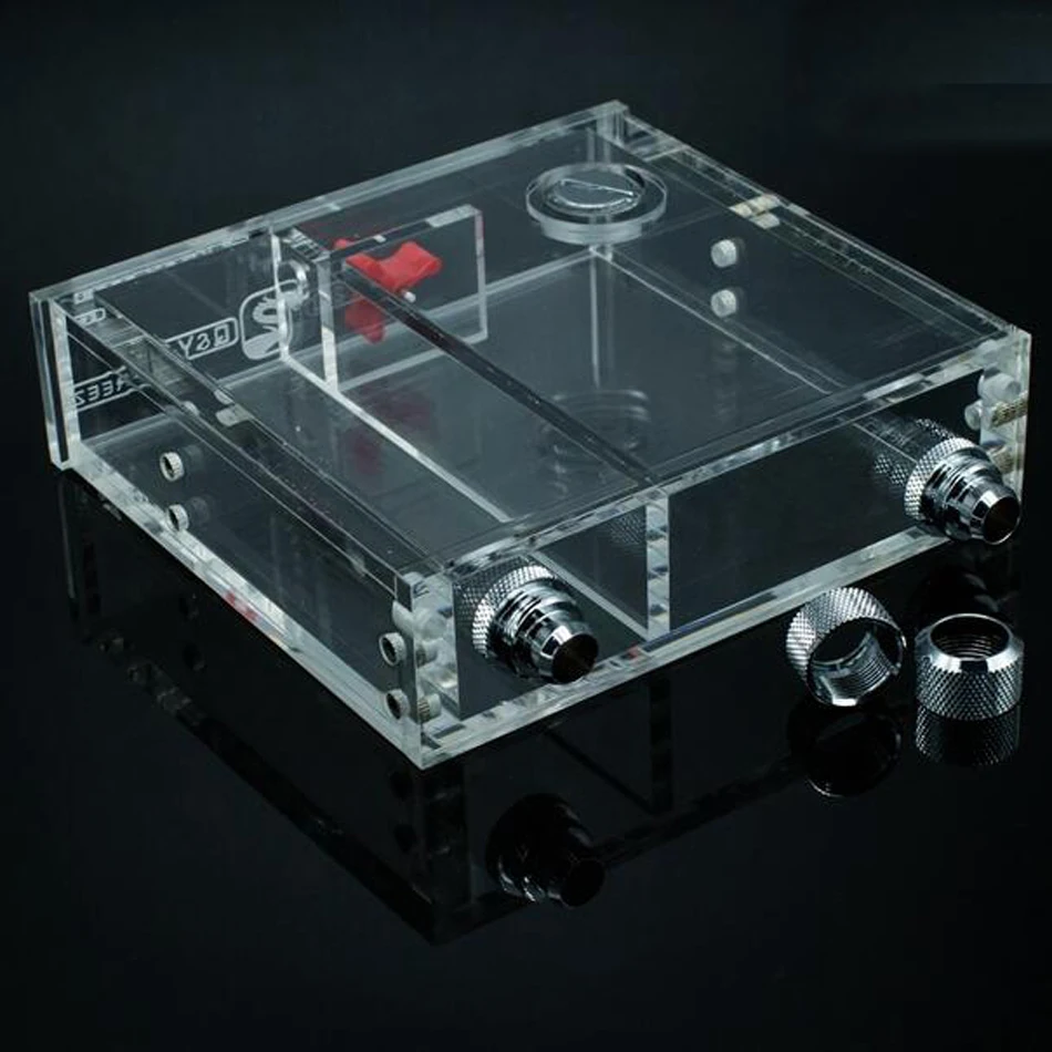 Полностью прозрачный акриловый резервуар для воды оптический привод сверло с