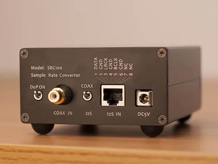 Аудио SRC100 DAC Up-sampling box DSD256 PCM 384 выход источника ies/DSD выход, выход I2S-HDMI I2S-RJ45