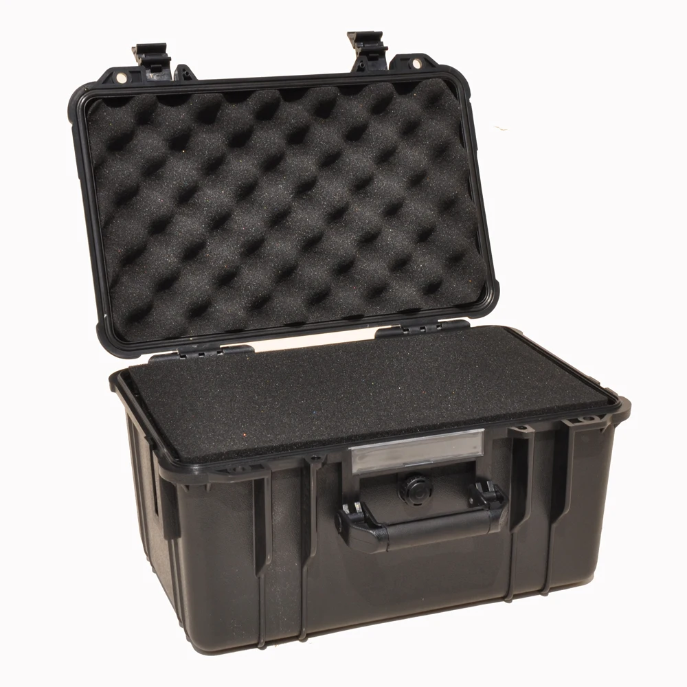 

Tool case toolbox suitcase Impact resistant waterproof ABS camera case security equipment Spare parts kit with pre-cut foam